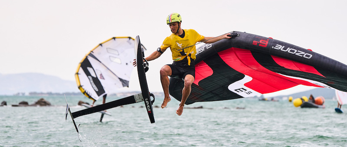 Ghio Wins Gold in Thrilling WingFoil World Cup Finale