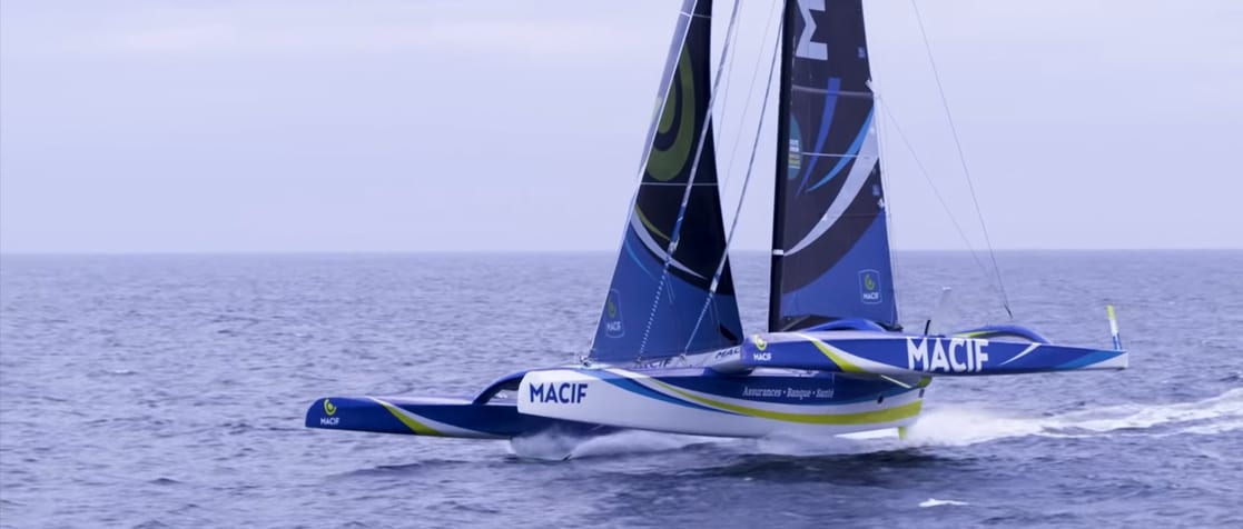 James Spithill on board Macif for 48 hours